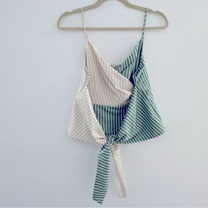 Mare X Anthropologie Spaghetti Strap Crop Top